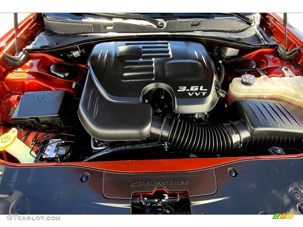 2021 Dodge Charger GT 3.6 Liter DOHC 24-Valve VVT V6 Engine Photo #146699424