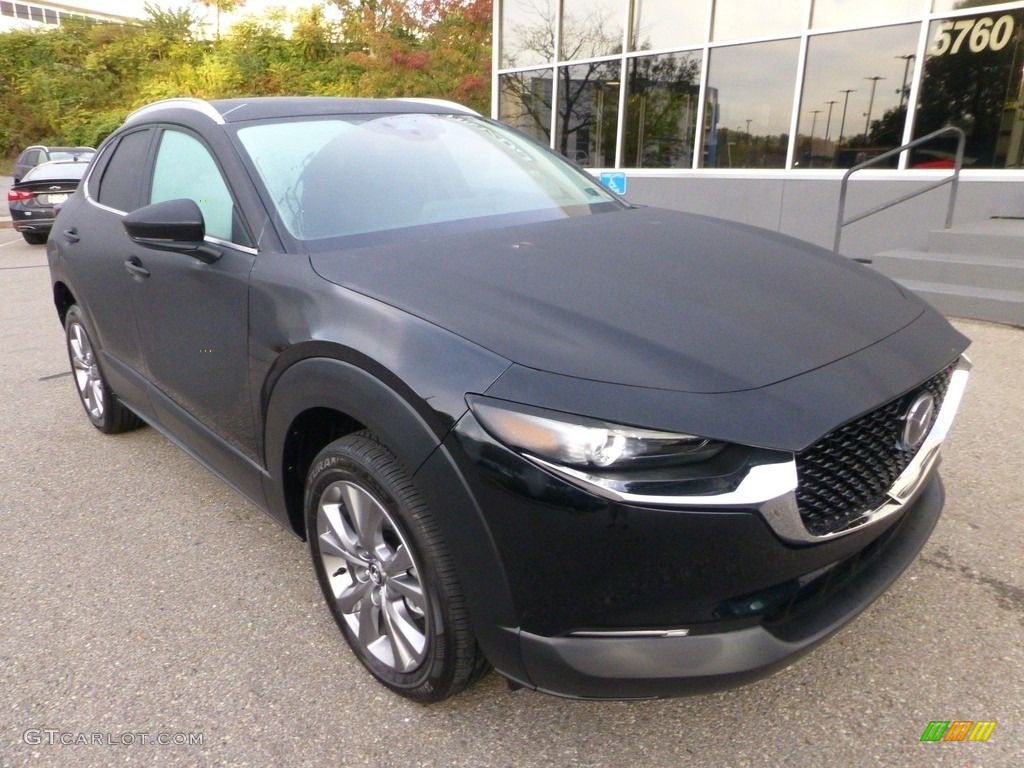 Jet Black Mica 2024 Mazda CX-30 S Preferred AWD Exterior Photo #146699499