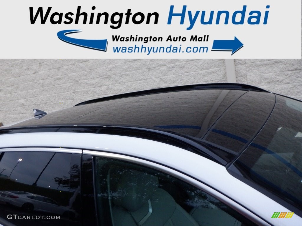 2024 Tucson Limited Plug-In Hybrid AWD - Serenity White Pearl / Gray photo #2