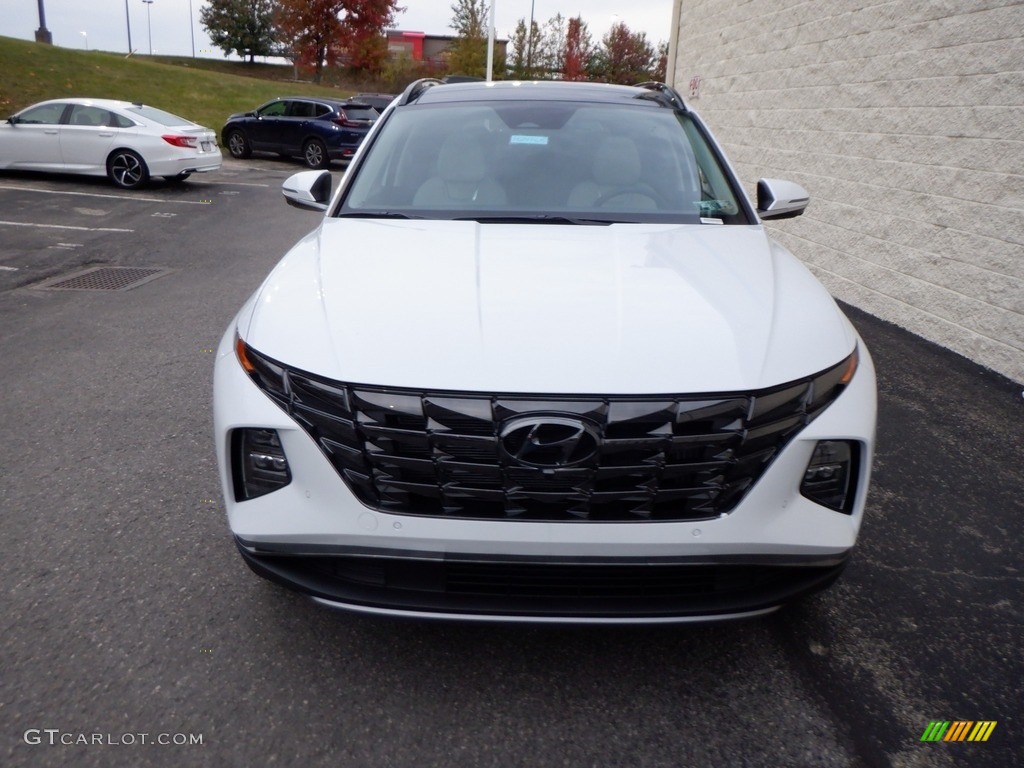 2024 Tucson Limited Plug-In Hybrid AWD - Serenity White Pearl / Gray photo #5