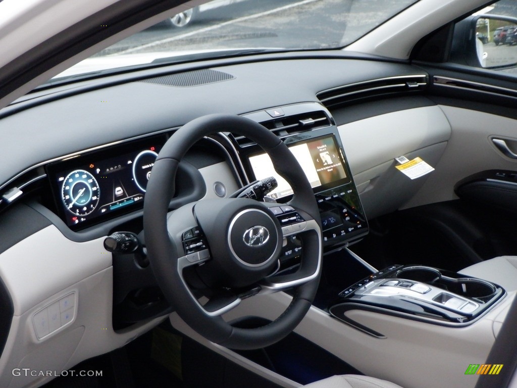 2024 Tucson Limited Plug-In Hybrid AWD - Serenity White Pearl / Gray photo #11