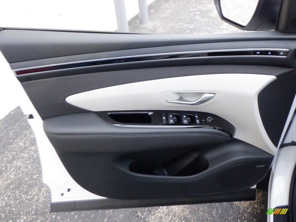 2024 Tucson Limited Plug-In Hybrid AWD - Serenity White Pearl / Gray photo #12