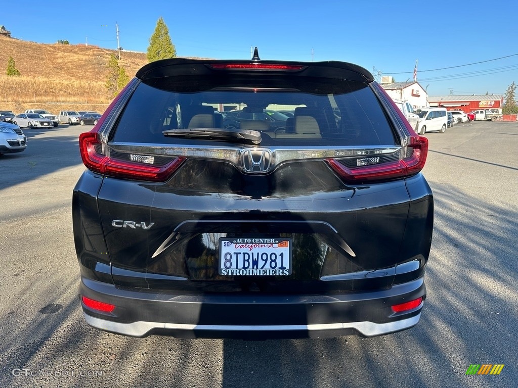 2020 CR-V EX - Crystal Black Pearl / Gray photo #5