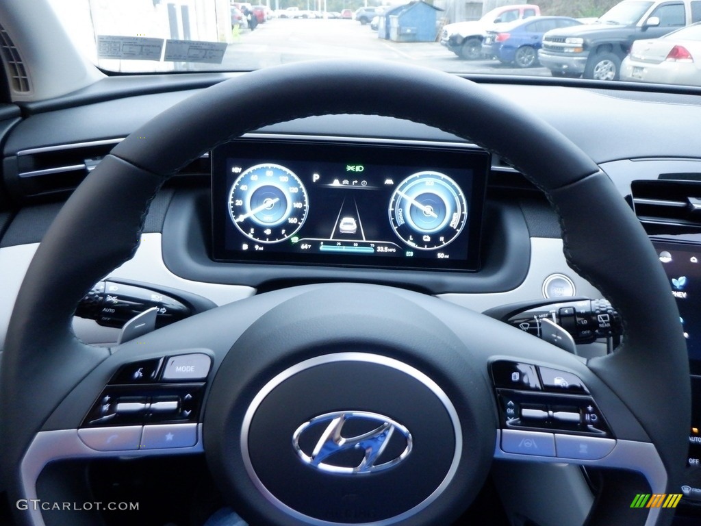 2024 Tucson Limited Plug-In Hybrid AWD - Serenity White Pearl / Gray photo #27