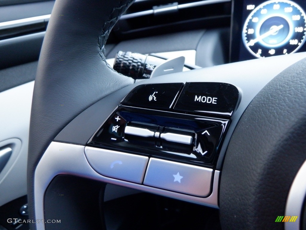 2024 Tucson Limited Plug-In Hybrid AWD - Serenity White Pearl / Gray photo #28