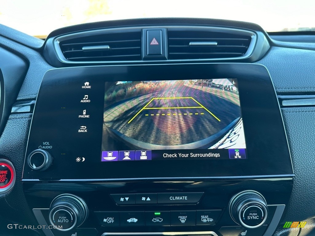 2020 CR-V EX - Crystal Black Pearl / Gray photo #11