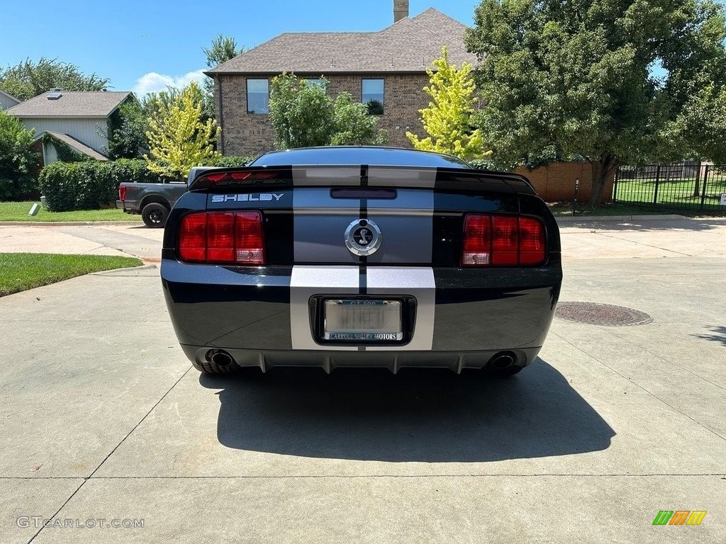 2007 Mustang Shelby GT500 Coupe - Black / Dark Charcoal photo #4