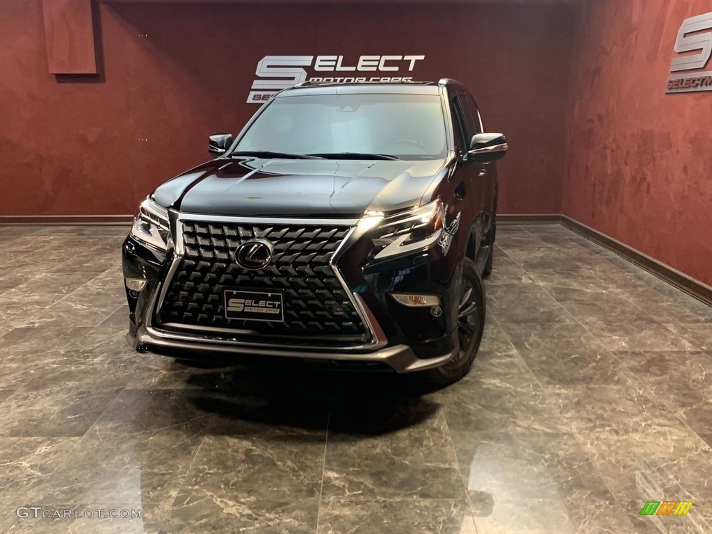 2021 GX 460 - Black Onyx / Rioja Red photo #1