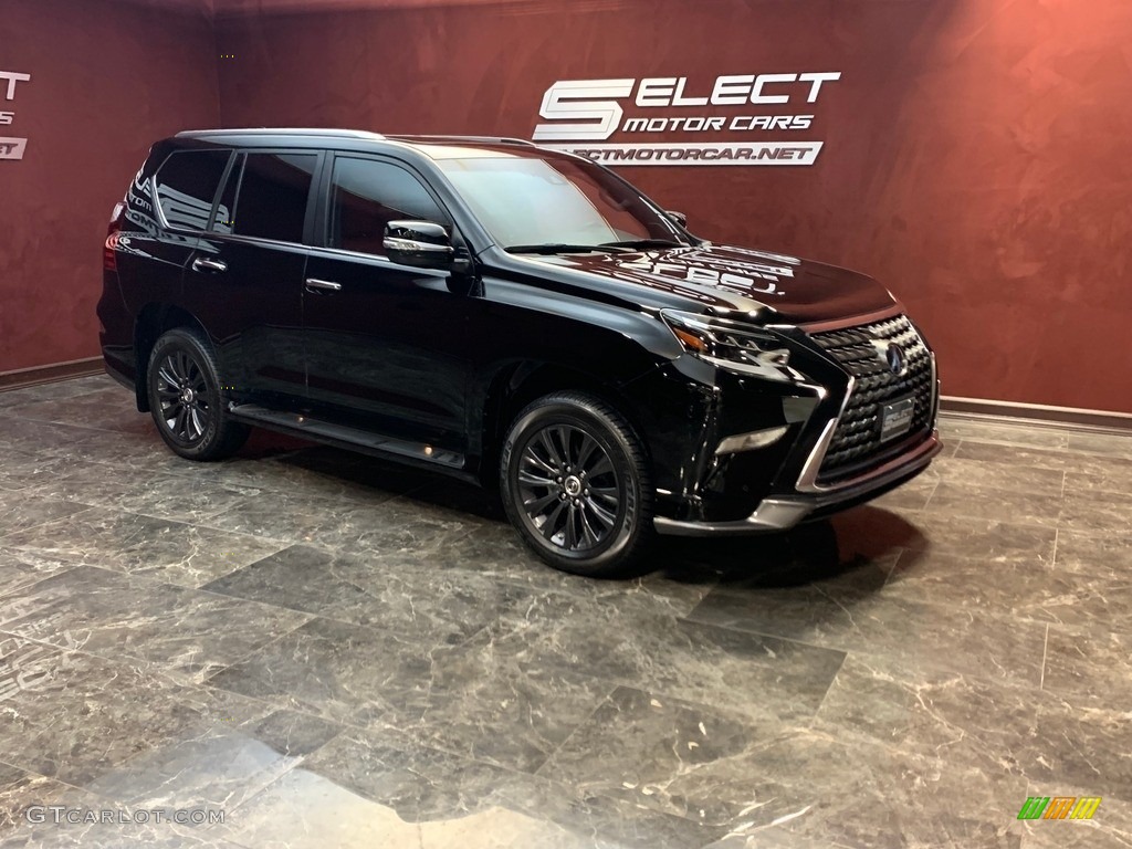 2021 GX 460 - Black Onyx / Rioja Red photo #2