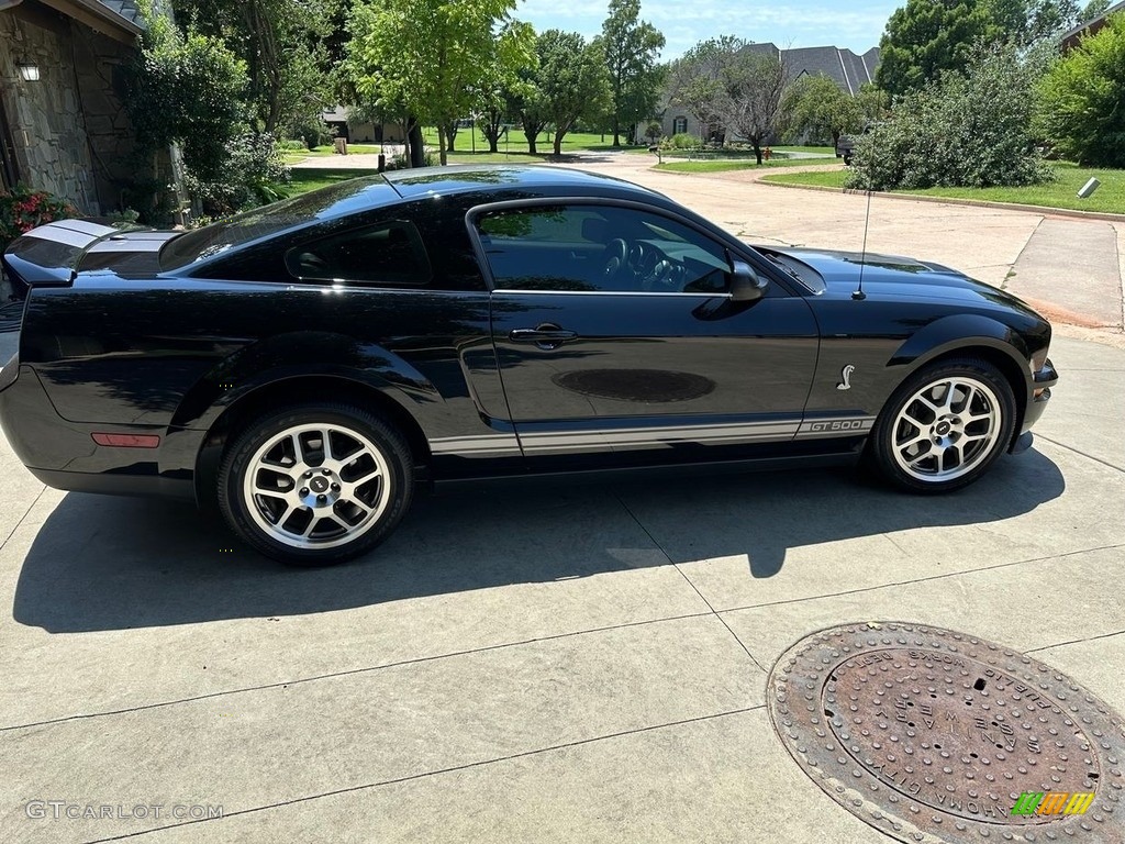 2007 Mustang Shelby GT500 Coupe - Black / Dark Charcoal photo #12