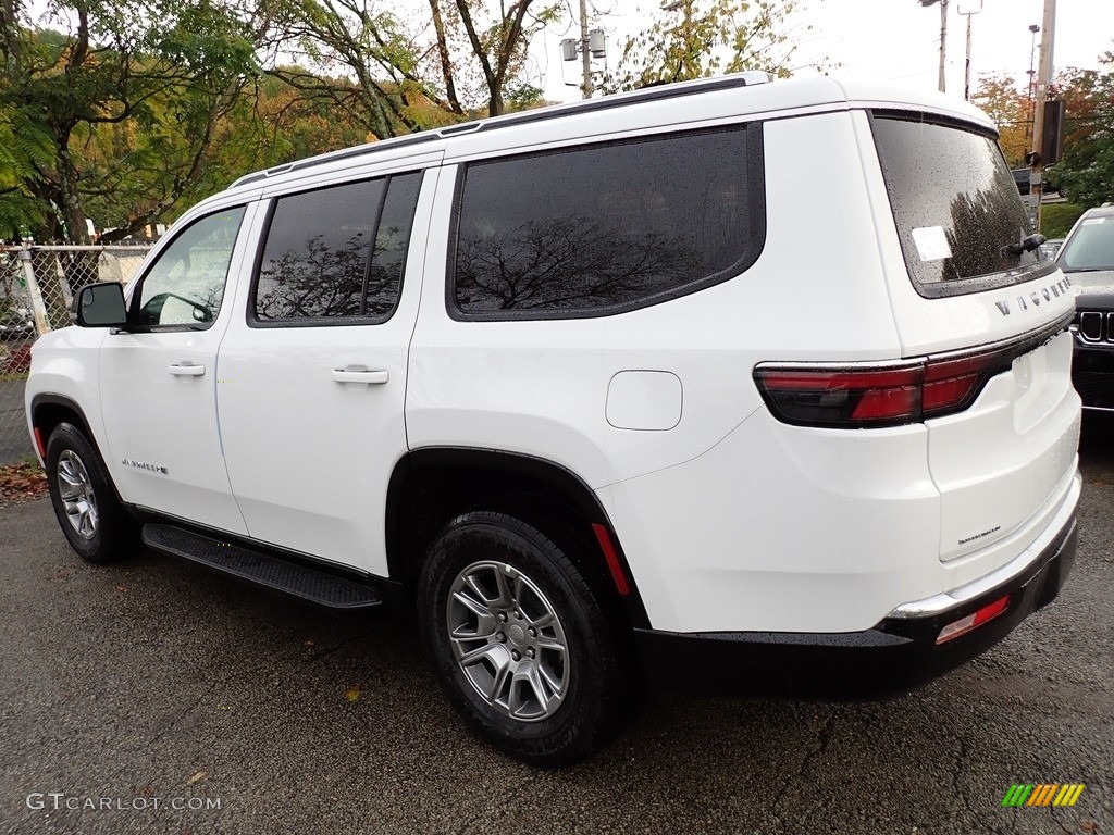 Bright White 2023 Jeep Wagoneer Base 4x4 Exterior Photo #146701084