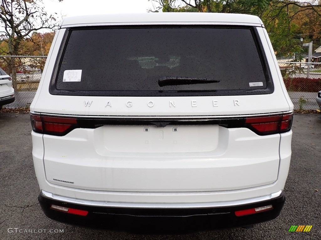 Bright White 2023 Jeep Wagoneer Base 4x4 Exterior Photo #146701105