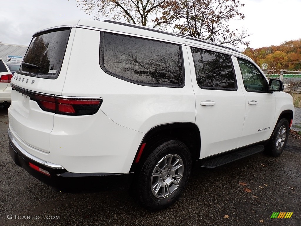 Bright White 2023 Jeep Wagoneer Base 4x4 Exterior Photo #146701147