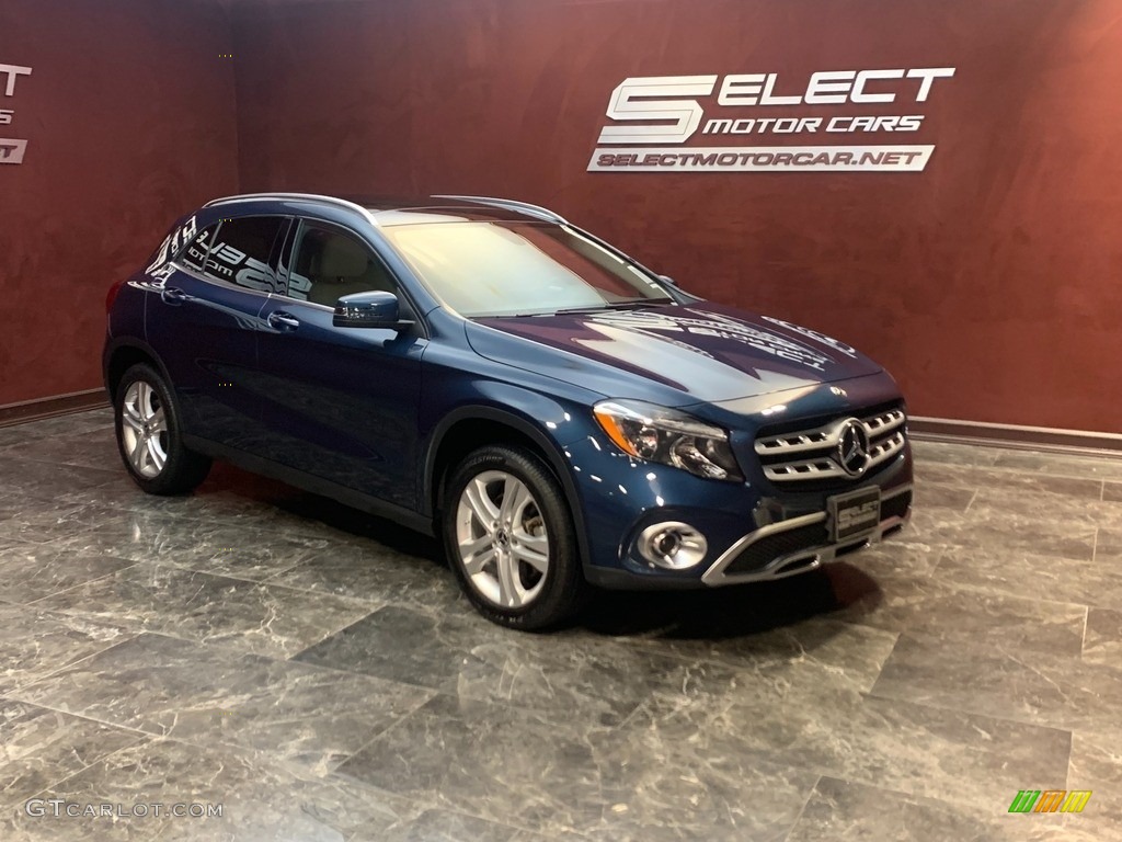 Lunar Blue Metallic 2019 Mercedes-Benz GLA 250 4Matic Exterior Photo #146701198
