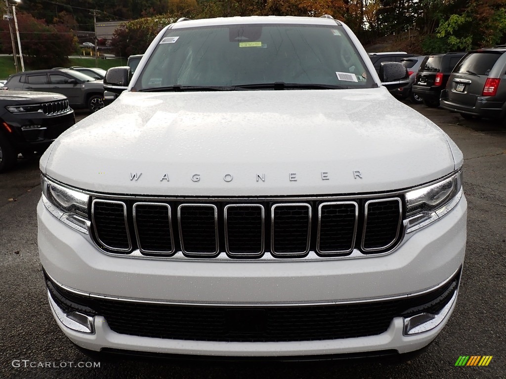Bright White 2023 Jeep Wagoneer Base 4x4 Exterior Photo #146701225
