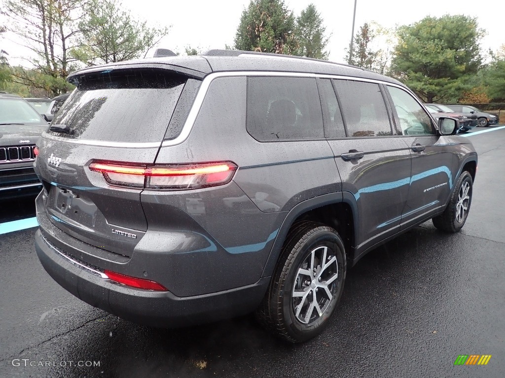2024 Grand Cherokee L Limited 4x4 - Baltic Gray Metallic / Global Black photo #5