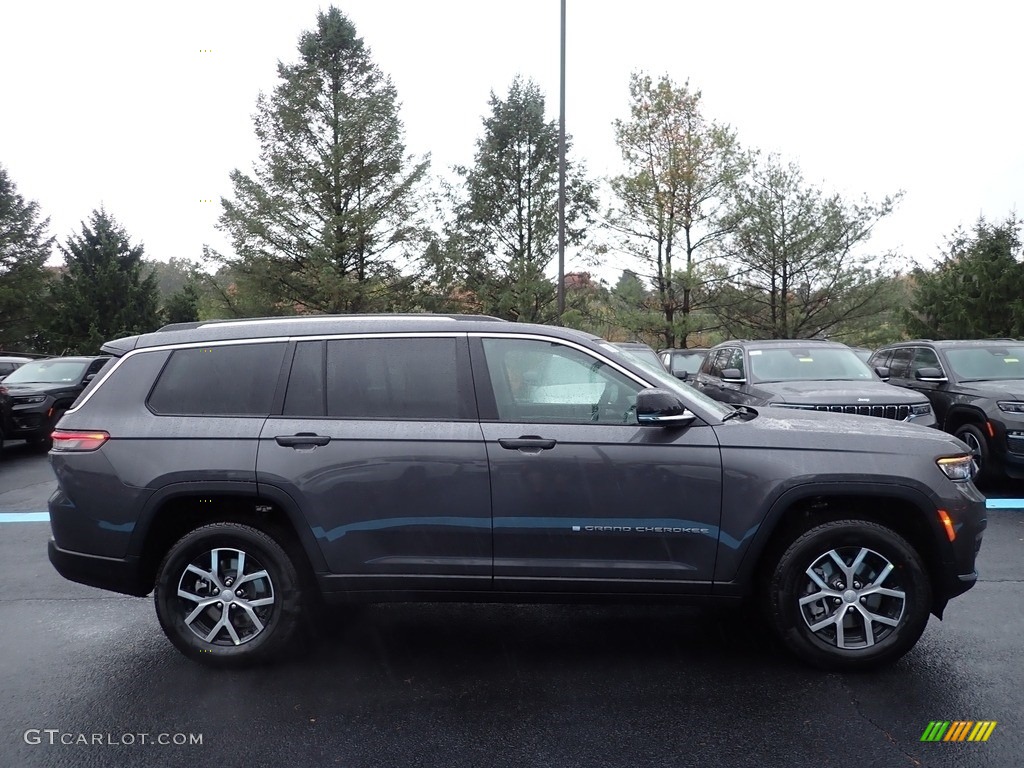2024 Grand Cherokee L Limited 4x4 - Baltic Gray Metallic / Global Black photo #6