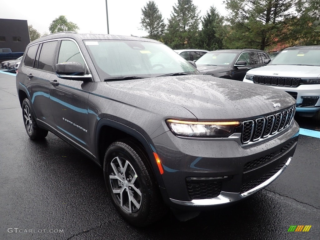 2024 Grand Cherokee L Limited 4x4 - Baltic Gray Metallic / Global Black photo #7