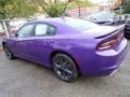 2023 Plum Crazy Pearl Dodge Charger SXT AWD Blacktop  photo #3