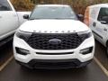 2022 Star White Metallic Ford Explorer ST-Line  photo #3