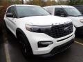 2022 Star White Metallic Ford Explorer ST-Line  photo #4