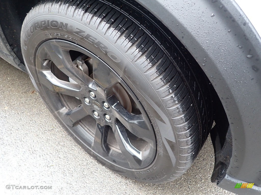 2022 Explorer ST-Line - Star White Metallic / Ebony photo #5