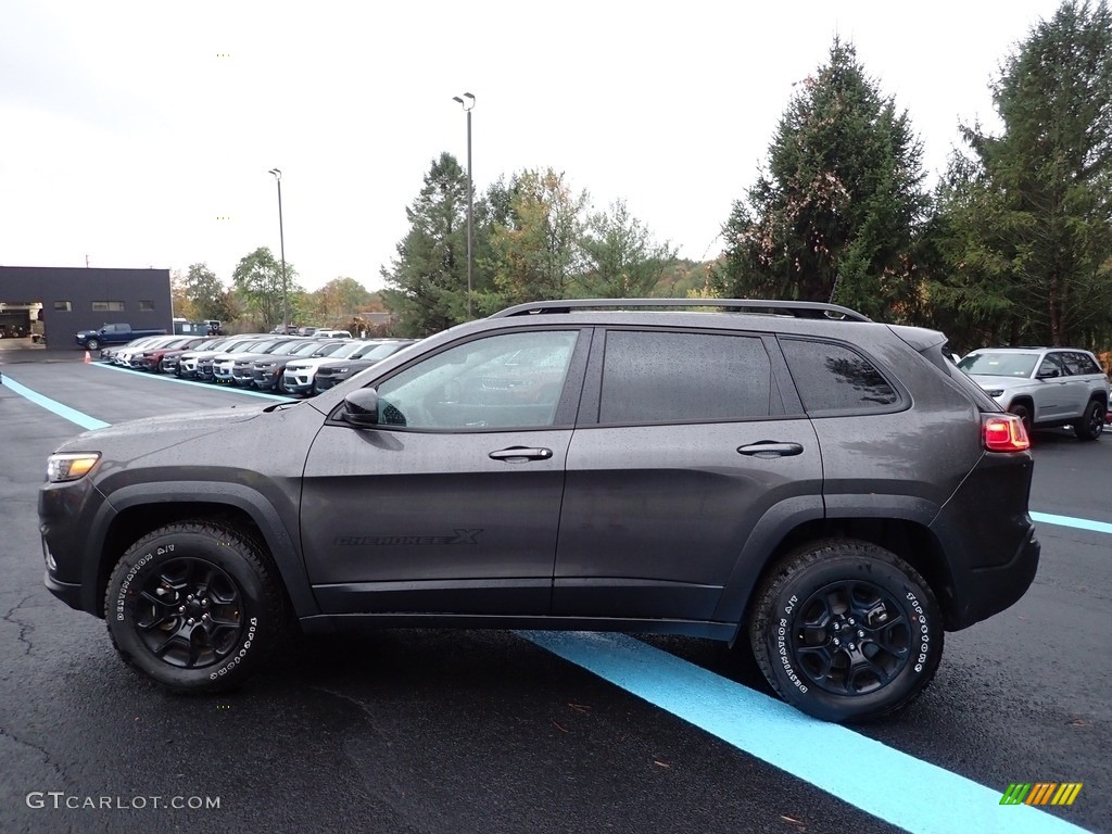 2022 Cherokee X 4x4 - Granite Crystal Metallic / Black photo #2