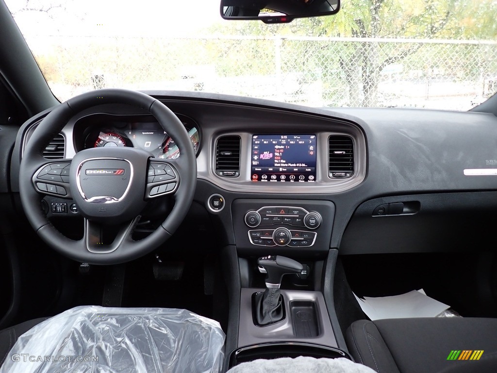 2023 Dodge Charger SXT AWD Blacktop Black Dashboard Photo #146701807