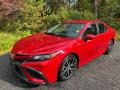 2021 Supersonic Red Toyota Camry SE Nightshade  photo #2