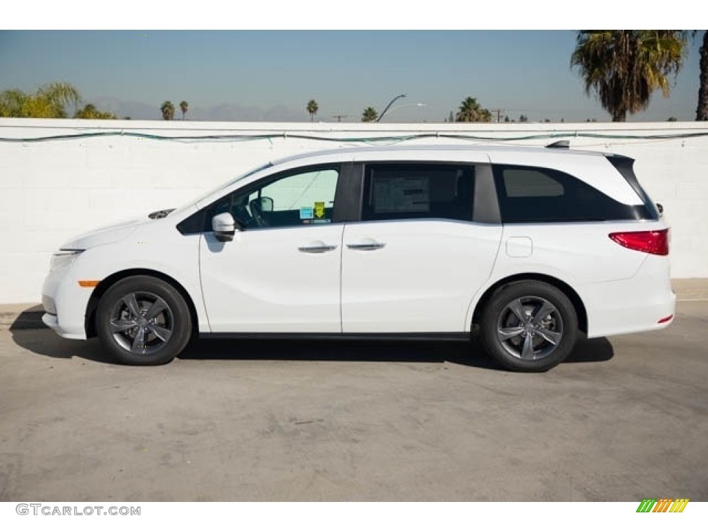 Platinum White Pearl 2024 Honda Odyssey EX Exterior Photo #146701879