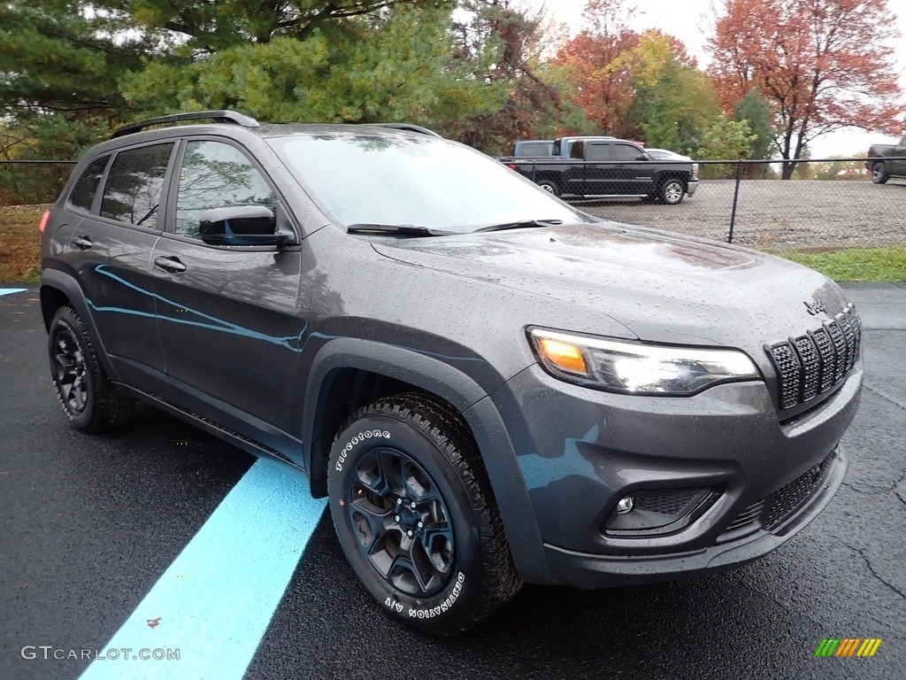 2022 Cherokee X 4x4 - Granite Crystal Metallic / Black photo #7
