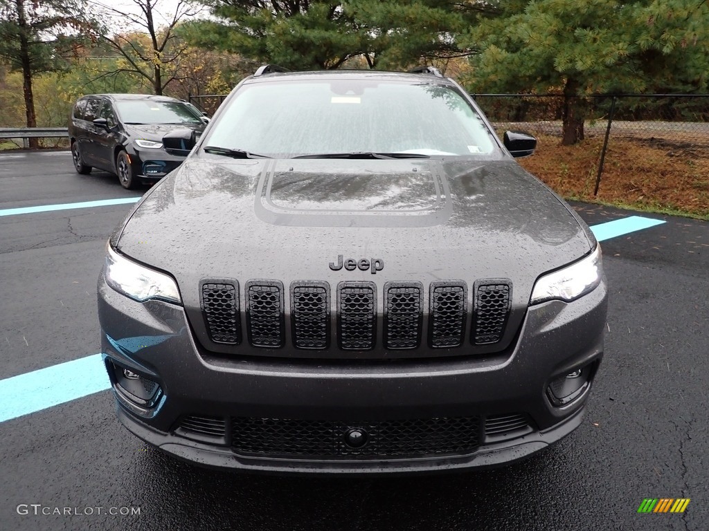 2022 Cherokee X 4x4 - Granite Crystal Metallic / Black photo #8