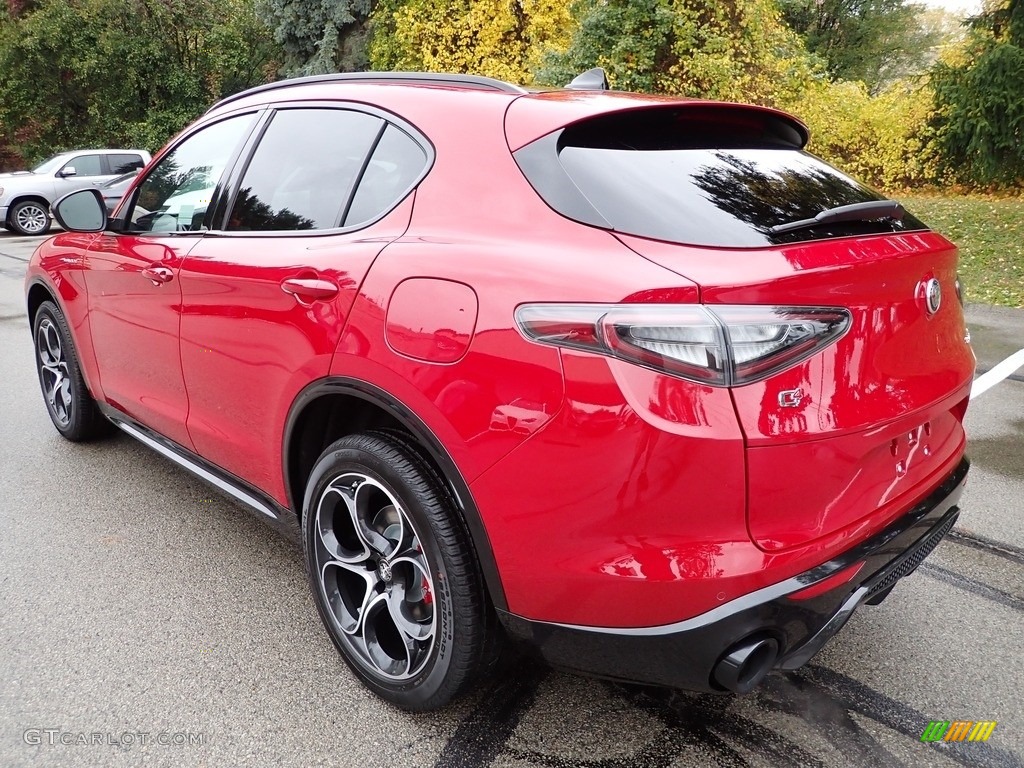 2024 Stelvio Veloce AWD - Alfa Rosso (Red) / Black photo #3