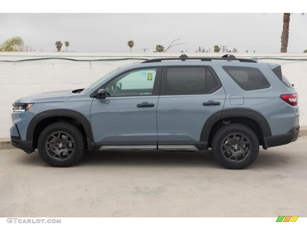 Sonic Gray Pearl 2024 Honda Pilot TrailSport AWD Exterior Photo #146702476