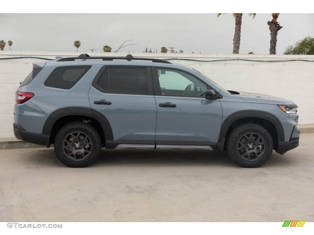 Sonic Gray Pearl 2024 Honda Pilot TrailSport AWD Exterior Photo #146702518