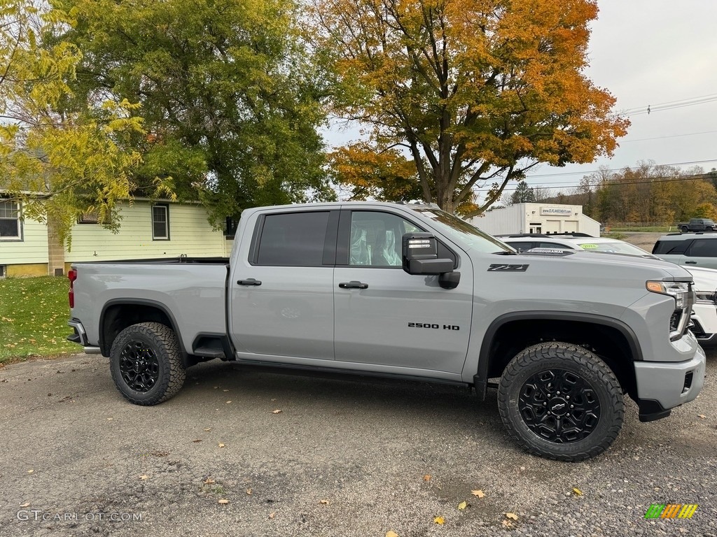 Slate Gray Metallic 2024 Chevrolet Silverado 2500HD LTZ Crew Cab 4x4 Exterior Photo #146702530