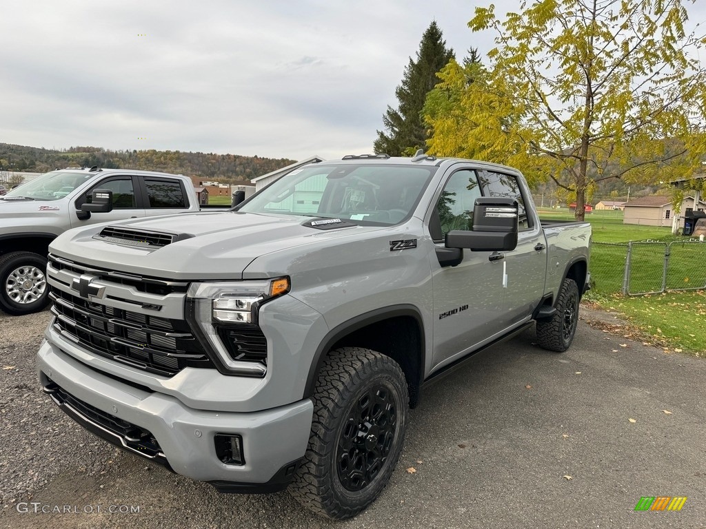 Slate Gray Metallic 2024 Chevrolet Silverado 2500HD LTZ Crew Cab 4x4 Exterior Photo #146702551