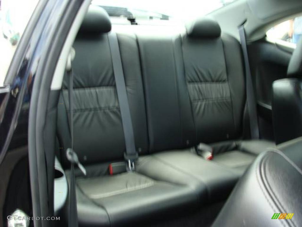 2006 Accord EX-L Coupe - Nighthawk Black Pearl / Black photo #12