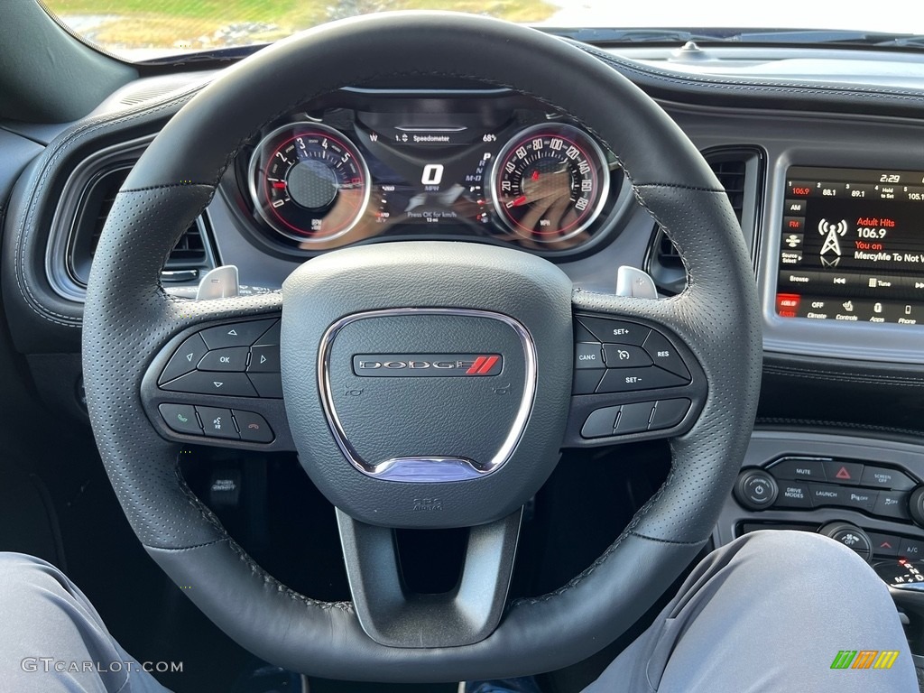 2023 Dodge Challenger R/T Scat Pack Widebody Steering Wheel Photos