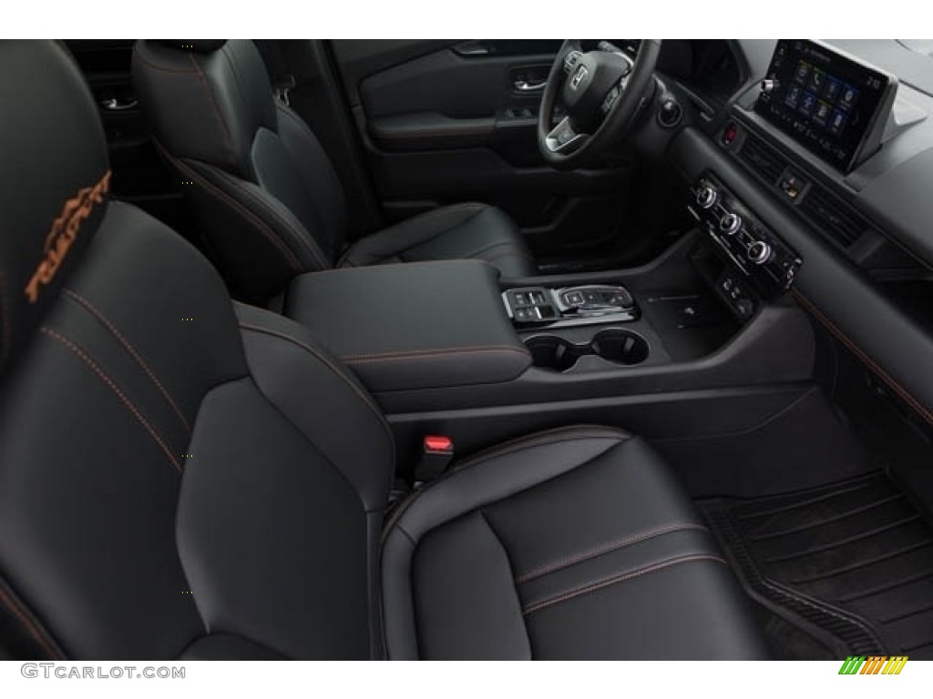 Black Interior 2024 Honda Pilot TrailSport AWD Photo #146702833