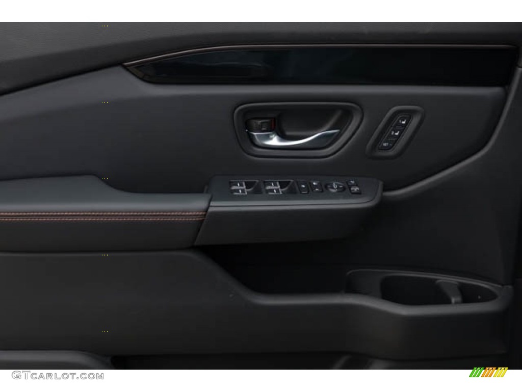 2024 Honda Pilot TrailSport AWD Black Door Panel Photo #146702869
