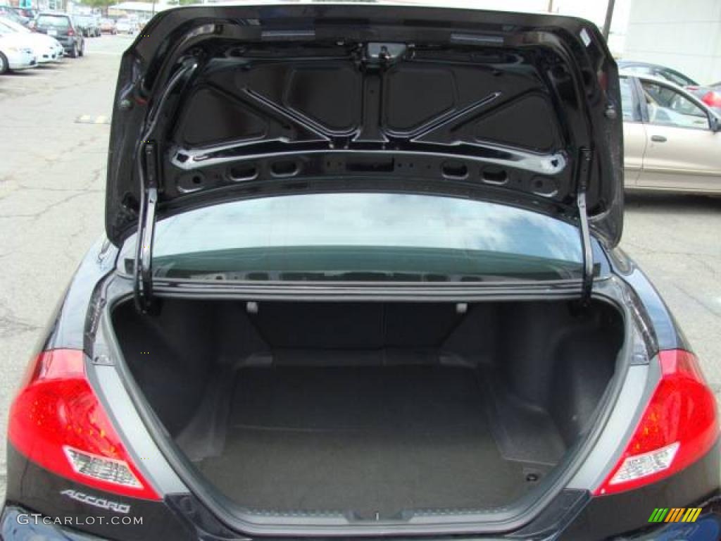 2006 Accord EX-L Coupe - Nighthawk Black Pearl / Black photo #13