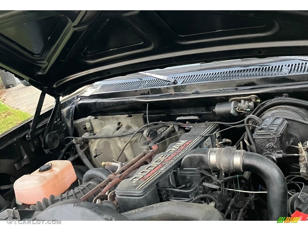 1992 Dodge Ram 250 Regular Cab 4x4 5.9 Liter Turbo-Diesel OHV 12-Valve Inline 6 Cylinder Engine Photo #146703002