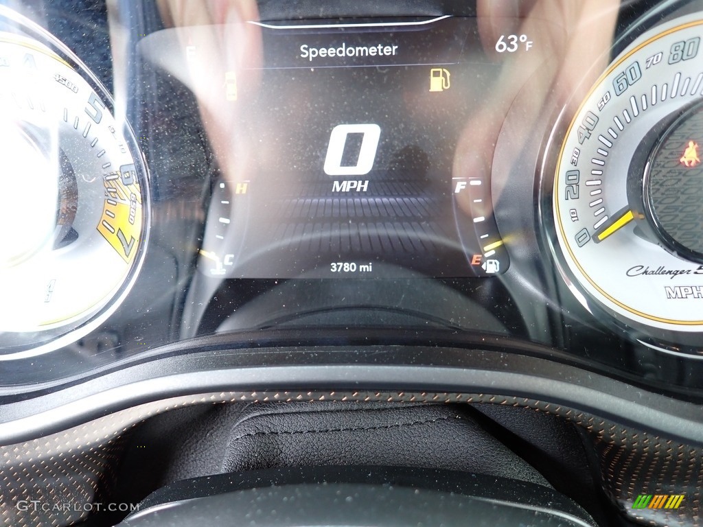 2020 Challenger R/T Scat Pack Wide Body 50th Anniversary Edition - Smoke Show / Black photo #20