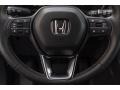 Black 2024 Honda CR-V Sport-L AWD Hybrid Steering Wheel