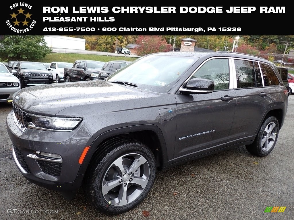 2024 Grand Cherokee 4XE - Baltic Gray Metallic / Global Black photo #1