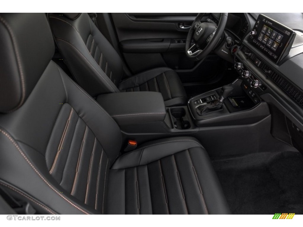 Black Interior 2024 Honda CR-V Sport-L AWD Hybrid Photo #146704183
