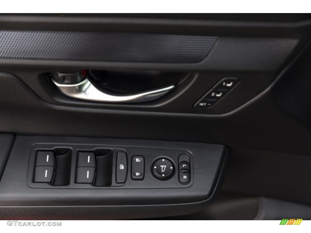 2024 Honda CR-V Sport-L AWD Hybrid Black Door Panel Photo #146704213
