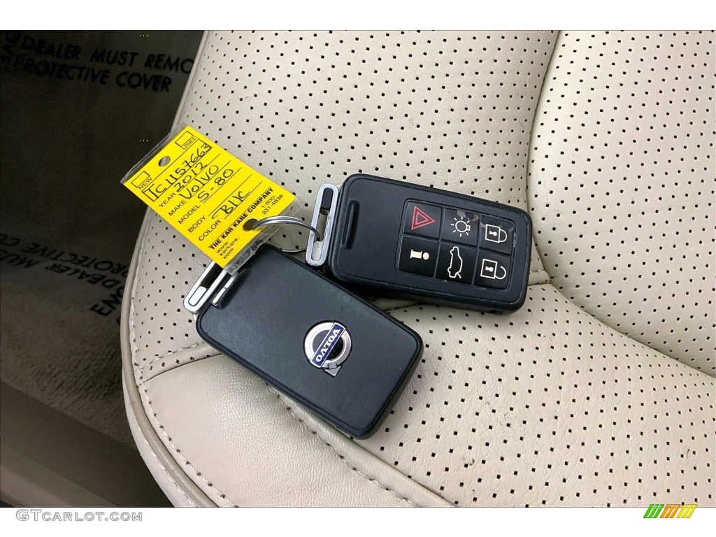 2012 Volvo S80 T6 AWD Inscription Keys Photos