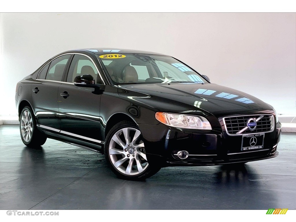 Ice White 2012 Volvo S80 T6 AWD Inscription Exterior Photo #146705156